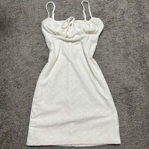 Fashion Nova Women's White Dress